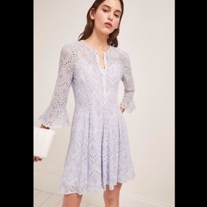 NWT French Connection Derna Drape Lace Dress